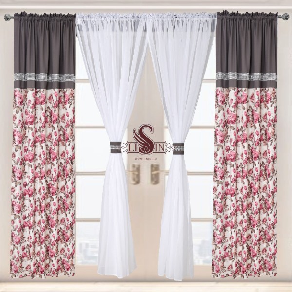 Set 4 piese, Perdea si Draperie, DS124-4