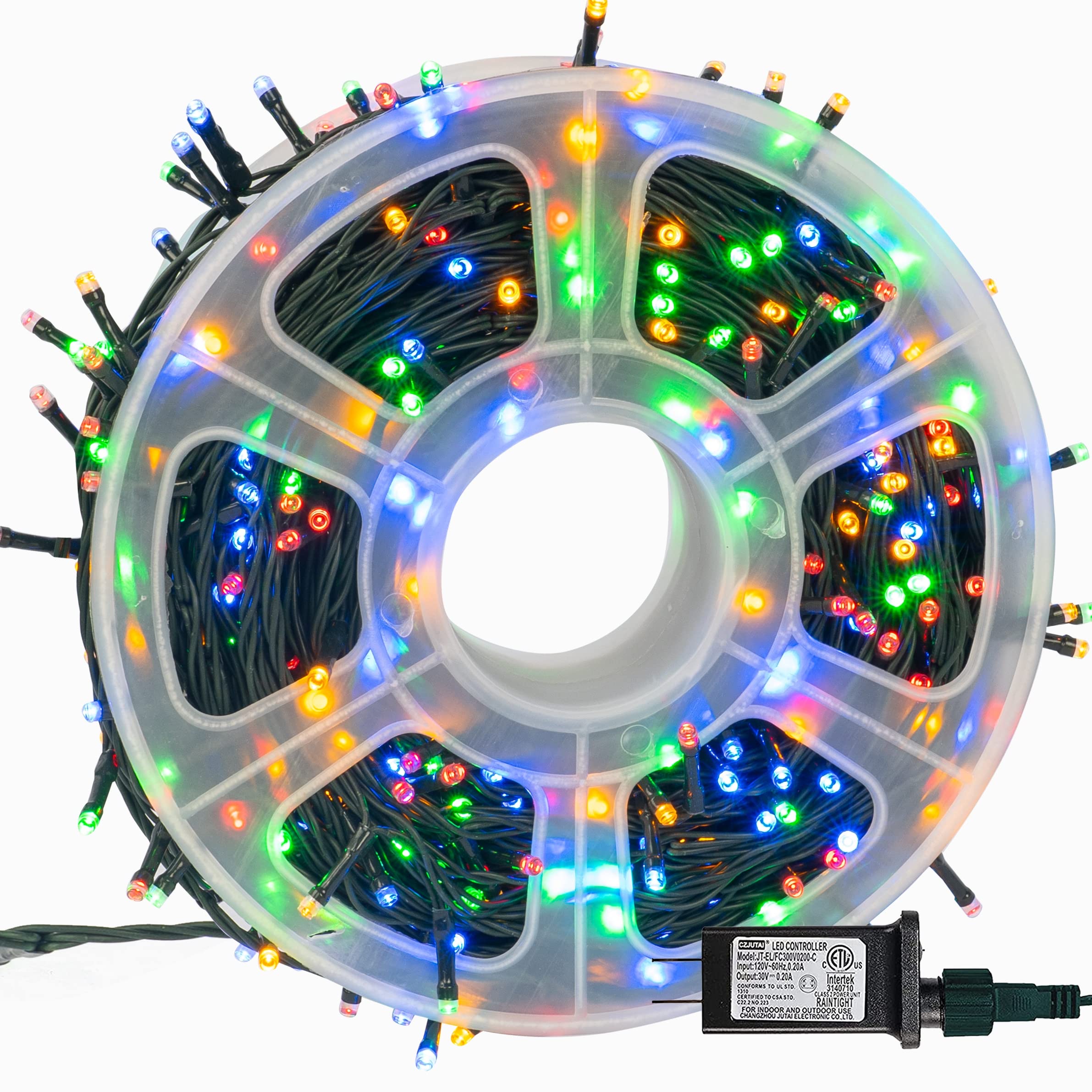 Instalatie LED fir 100 M, rola 500 LED, Multicolor