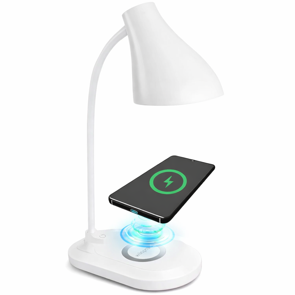Lampa LED de birou, incarcare wireless