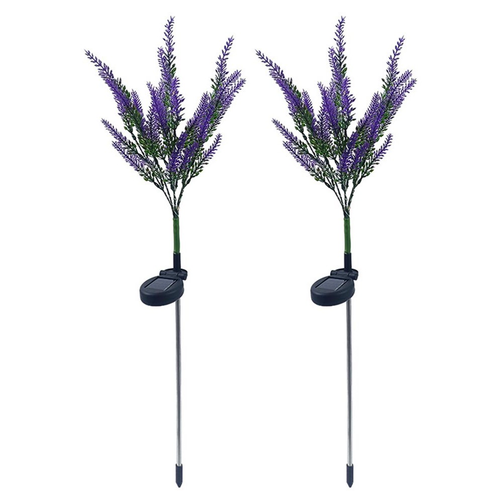 Set 2 x lampa solara, Lavanda