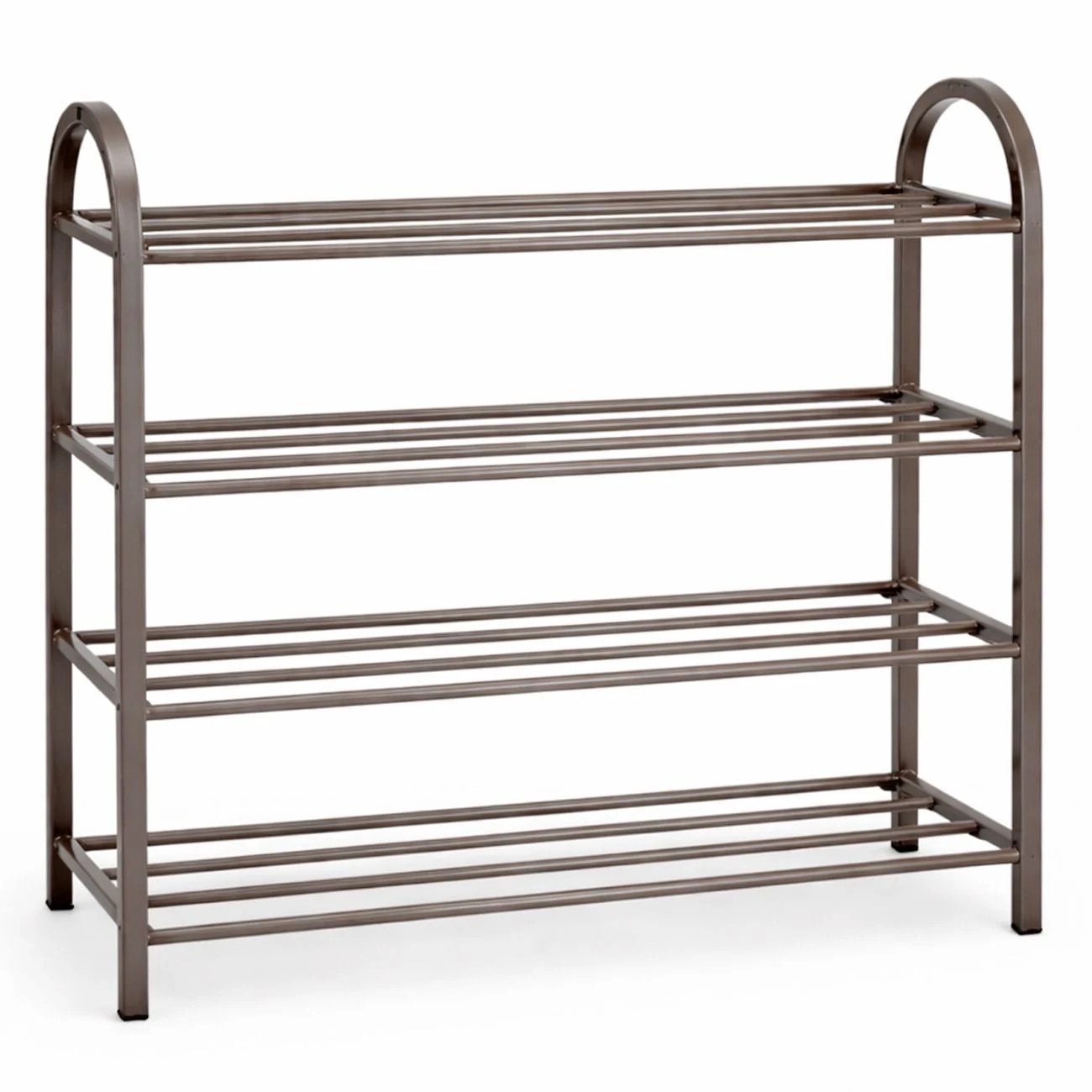 Suport metalic pentru incaltaminte, 4 rafturi