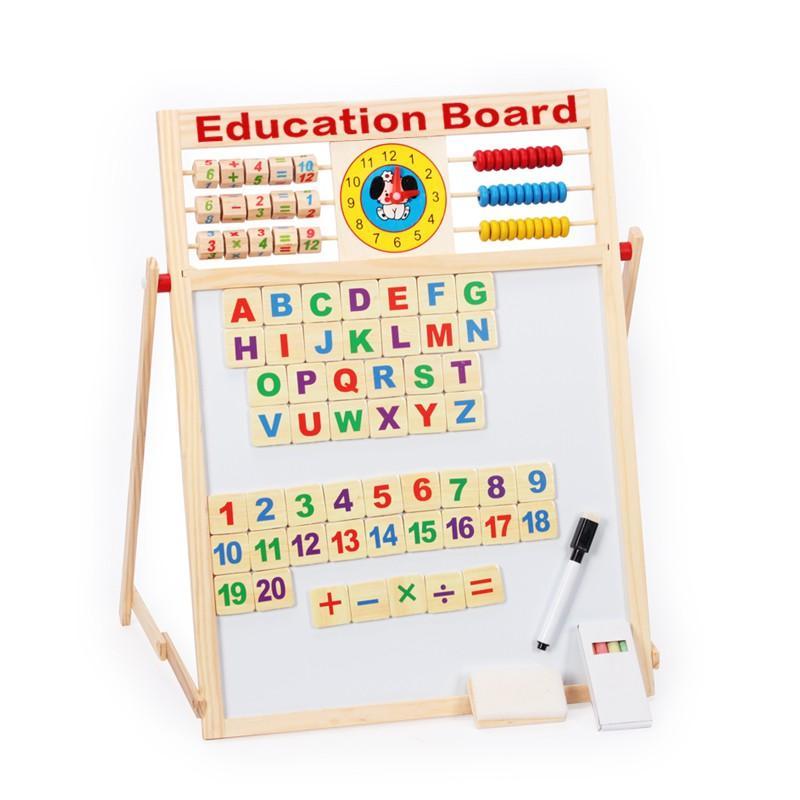 Tabla educativa multifunctionala pentru copii 40 x 40 cm