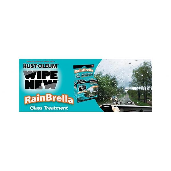 Solutie antiploaie Rainbrella pentru parbriz, oglinzi, geamuri