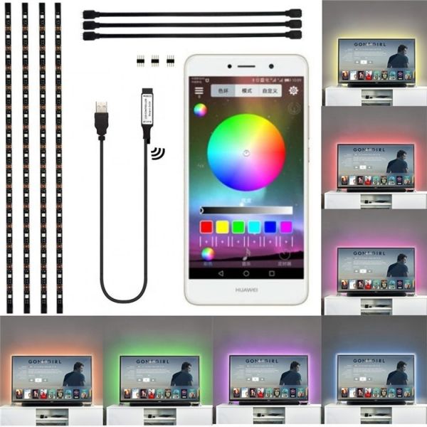 Banda LED ambientala pentru TV sau camera