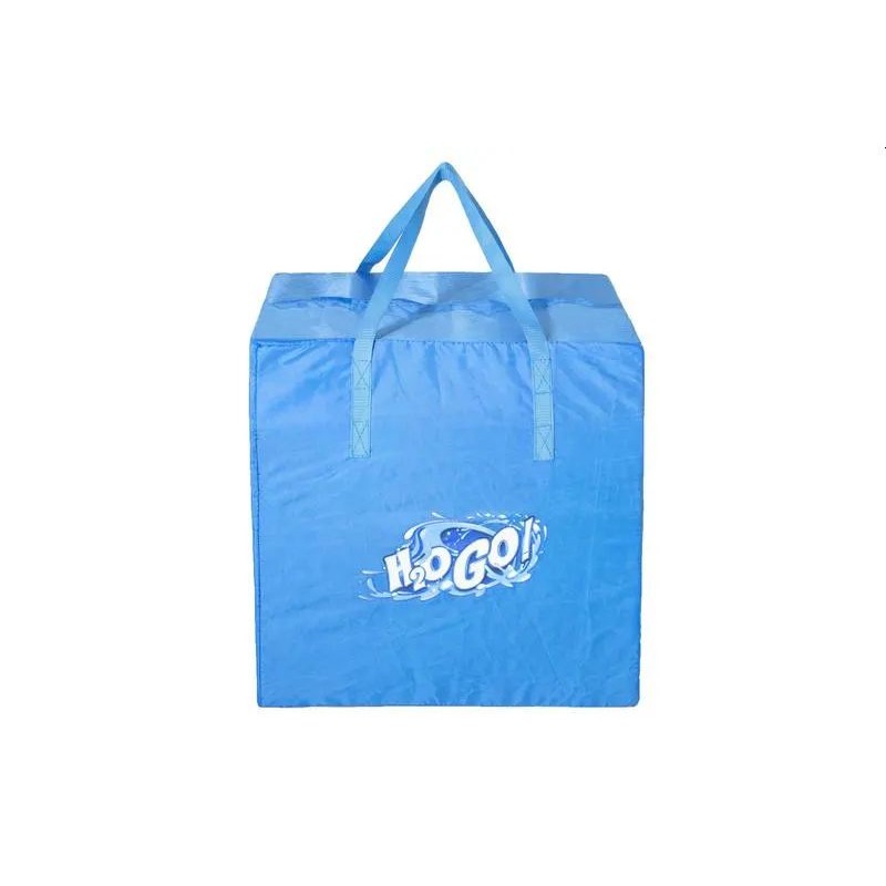 Centru de joaca cu piscina, trambulina si tobogan, gonflabil, 365x340 cm