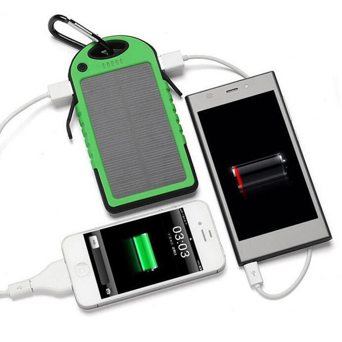 Baterie externa solara 10.000 mAh