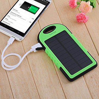 Baterie externa solara 10.000 mAh