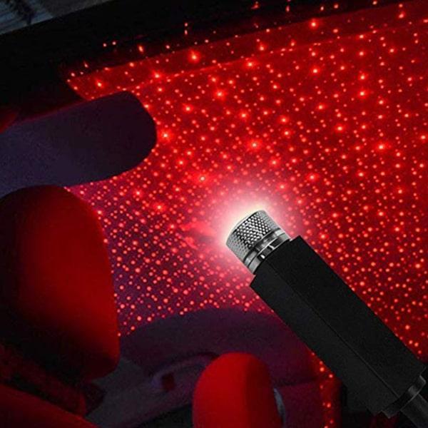 Lampa cu laser proiectie stelute USB, Car Ceiling USB Star