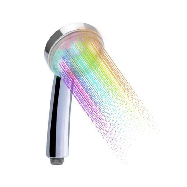 Para de dus multicolor cu led - Usor de instalat