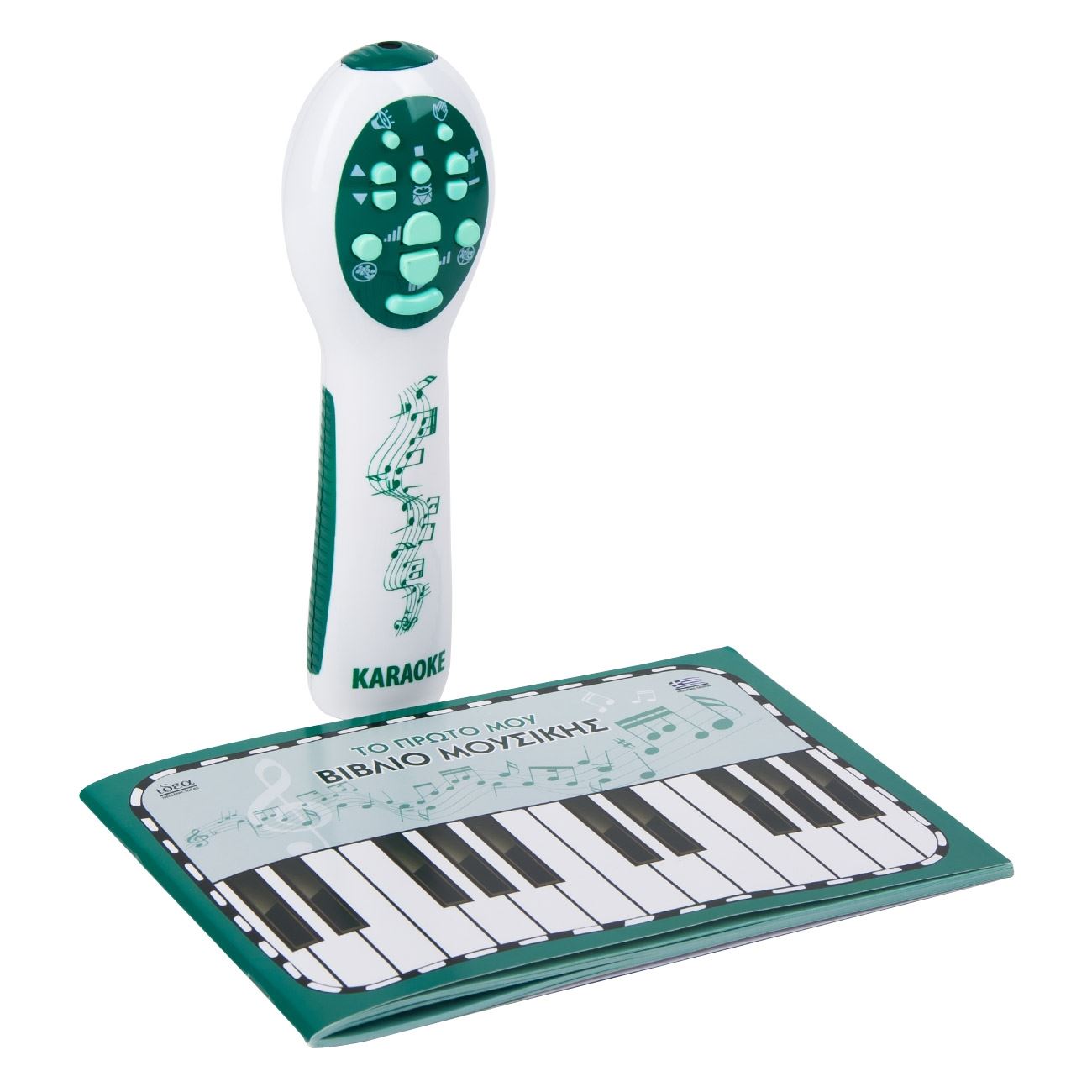 Microfon karaoke copii, 19 cantece si CD incluse