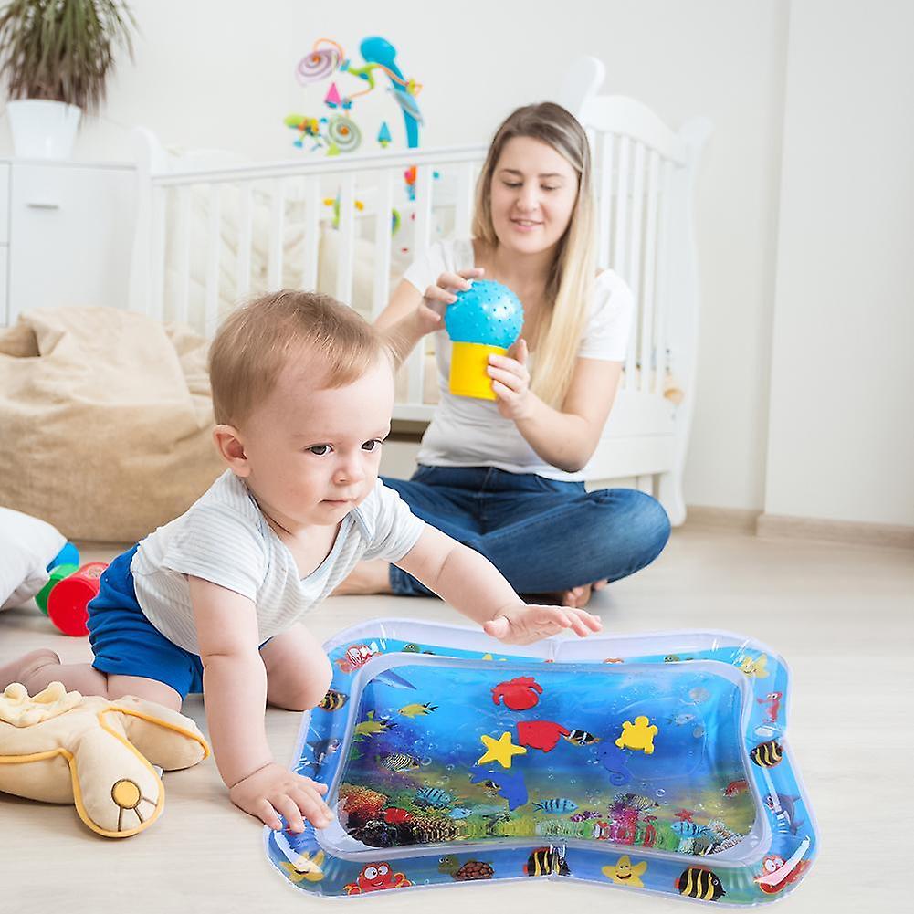 Salteluta interactiva cu apa + Protectie apa cap bebe baie