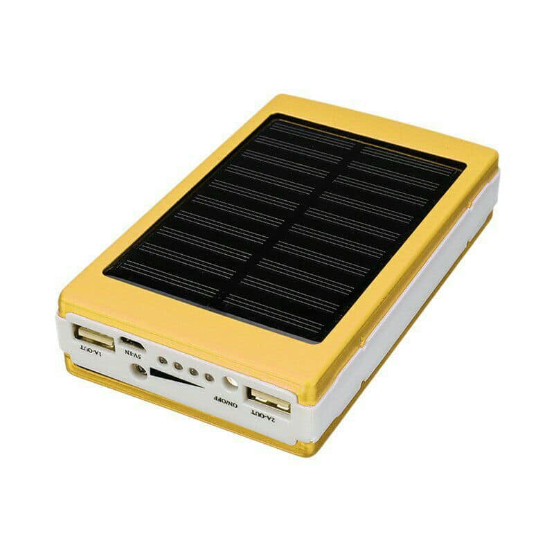 Baterie externa solara 20.000 mAh, cu lanterna 20 LED