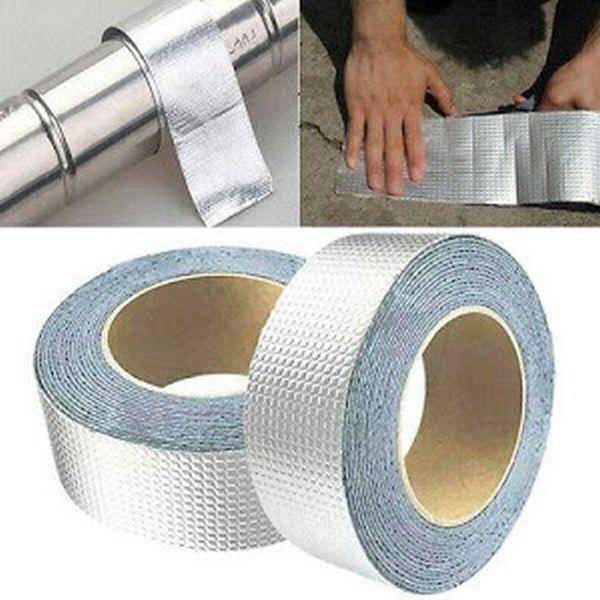 Banda adeziva izolatoare din aluminiu, 5 metri