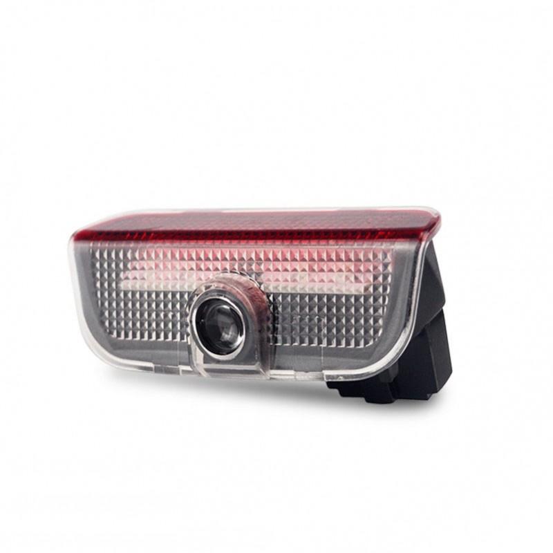 Set 2 holograme LED cu logo SKODA, pentru portiere