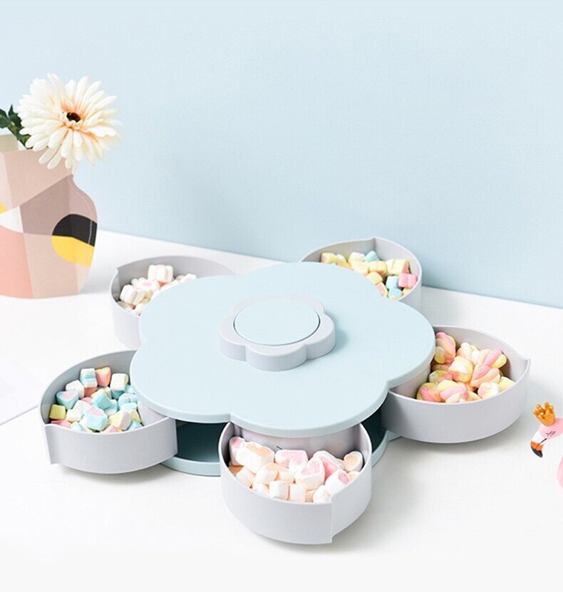 Cutie snacks cu sertare - Floare cu 5 petale