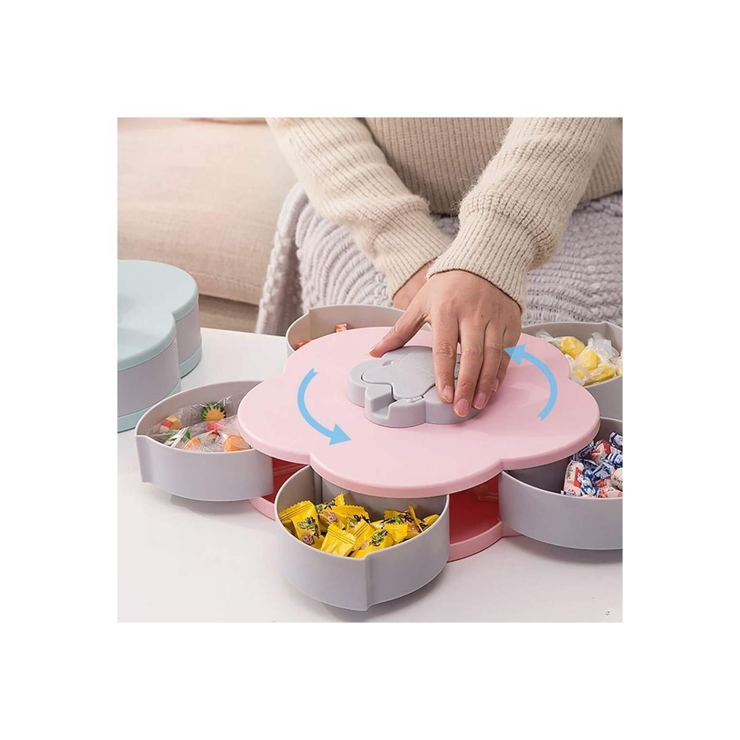 Cutie snacks cu sertare - Floare cu 5 petale