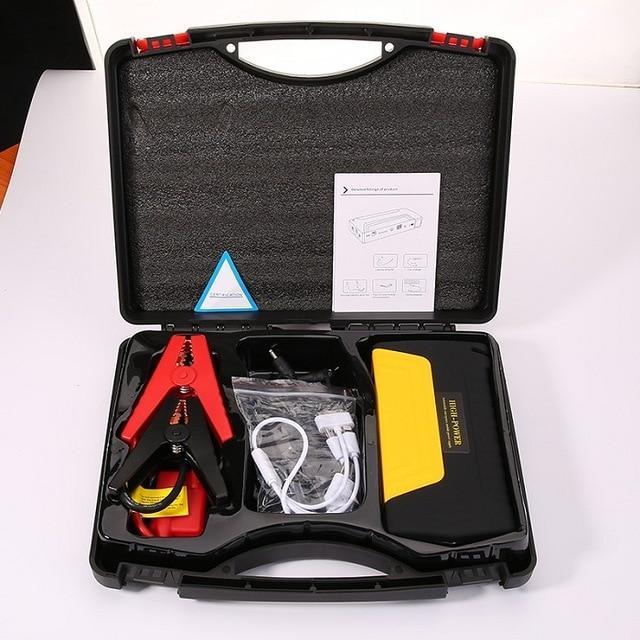 Kit baterie pentru pornirea masinii si incarcarea telefonului, 16800 mAh