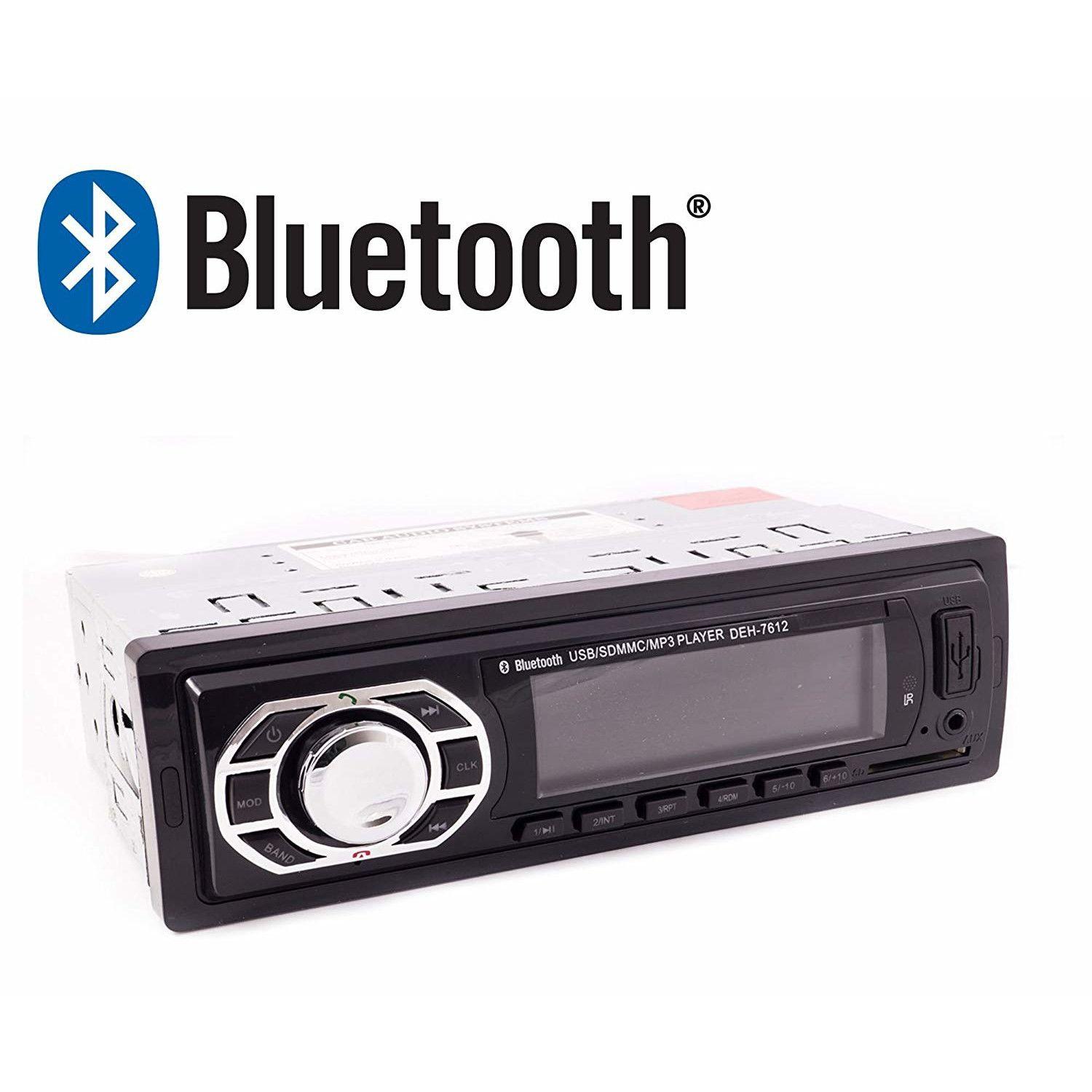 Radio MP3 player auto Bluetooth, USB, SD, AUX, 4x60W, telecomanda DEH-7612