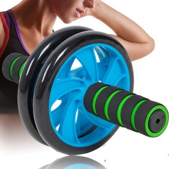 Roata fitness pentru abdomene: Ab Roller Wheel