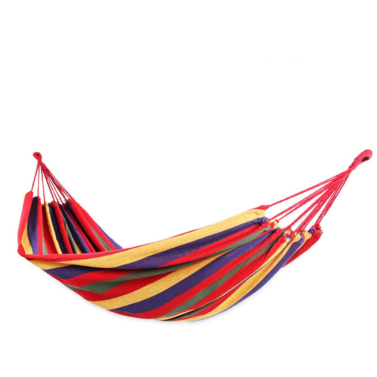 Hamac multicolor din bumbac pentru 1 persoana 180 x 80 cm