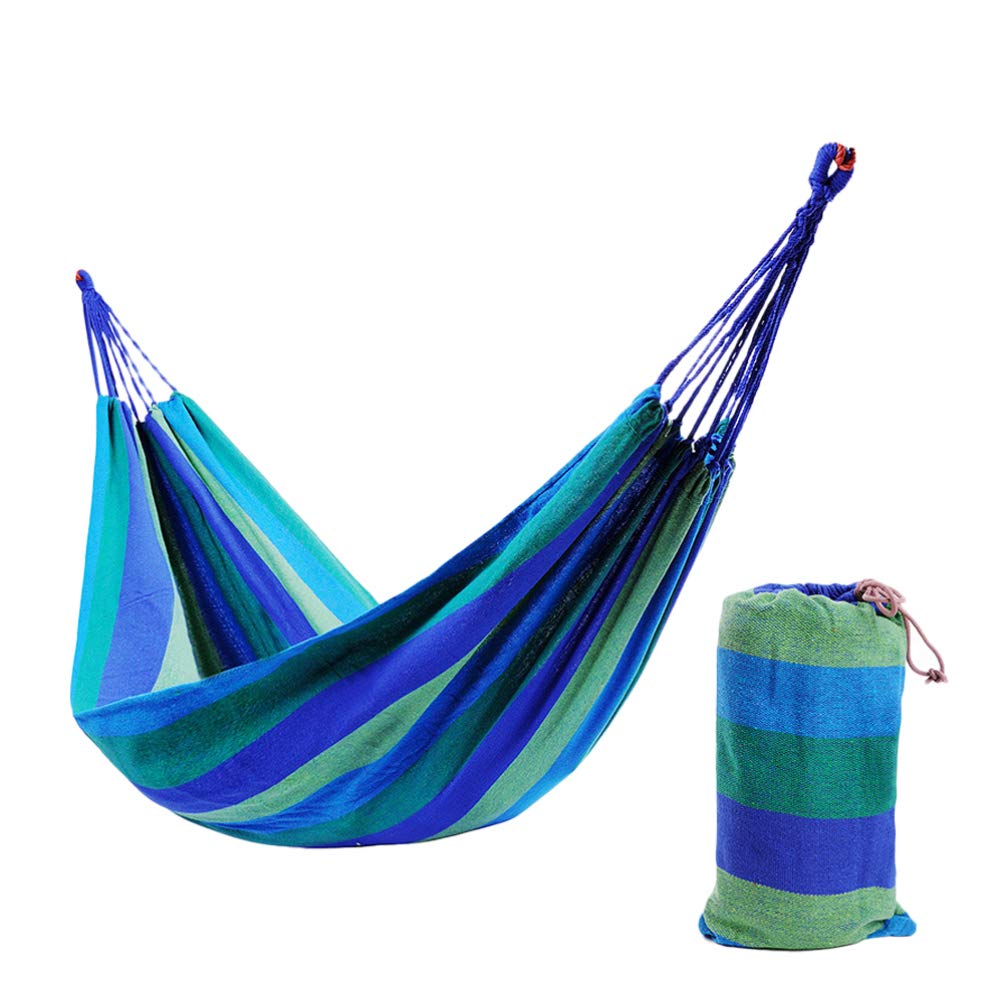 Hamac multicolor din bumbac pentru 1 persoana 180 x 80 cm