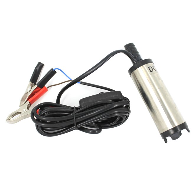 Pompa transfer lichide, combustibil, uleiuri, 12V, 12 L/min, 8500 RPM, 16 mm