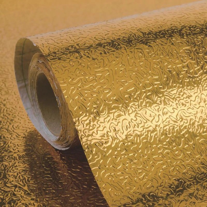 Folie de aluminiu autoadeziva bucatarie 60 x 300 cm