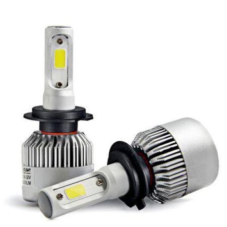 Set 2 becuri auto LED C6 H7 6500K 3800 lumeni