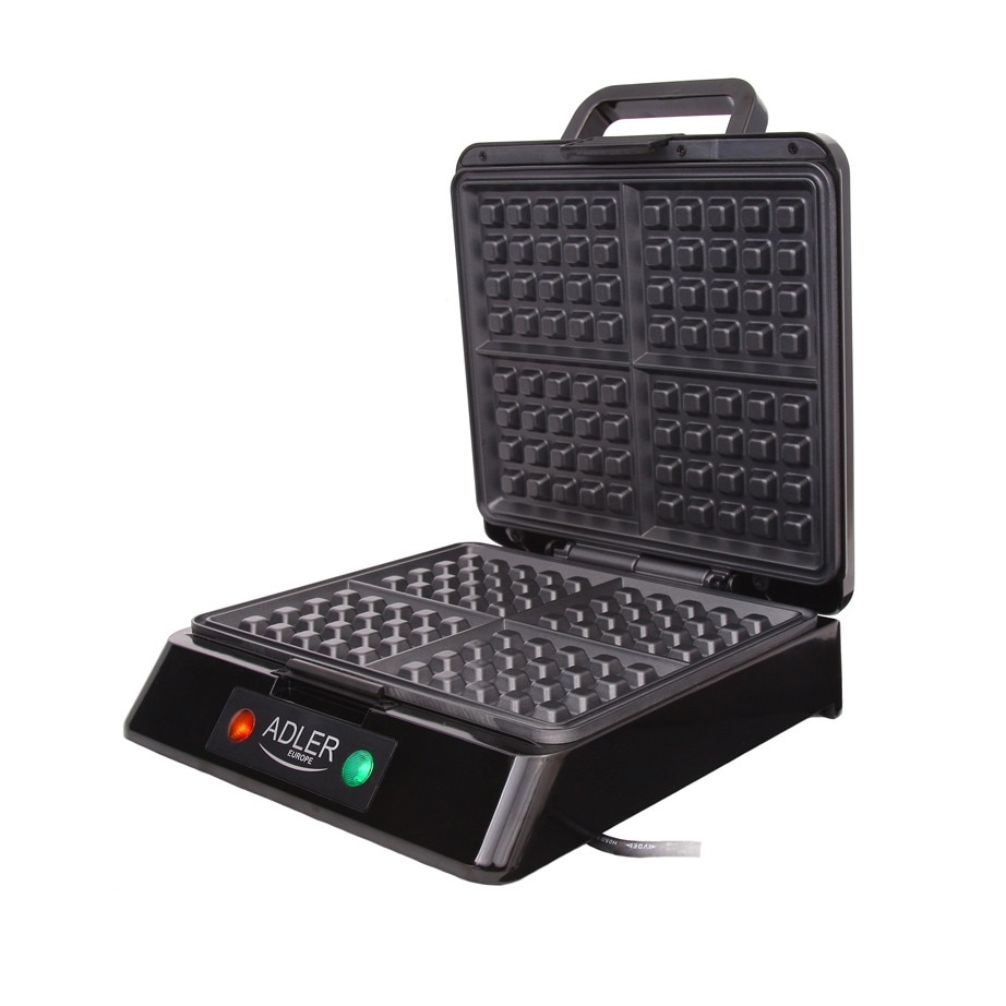 Aparat de preparat waffle / vafe ADLER AD 3036, 1500 W, inox