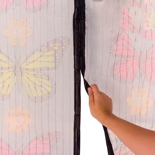 Set 2 x Perdea magnetica anti insecte 210 x 100 cm - model fluturi