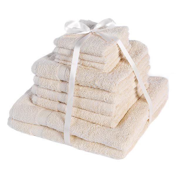 Set 2 prosoape 100% bumbac pakistanez pieptanat