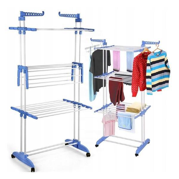 Uscator rufe vertical, pliabil, 3 niveluri