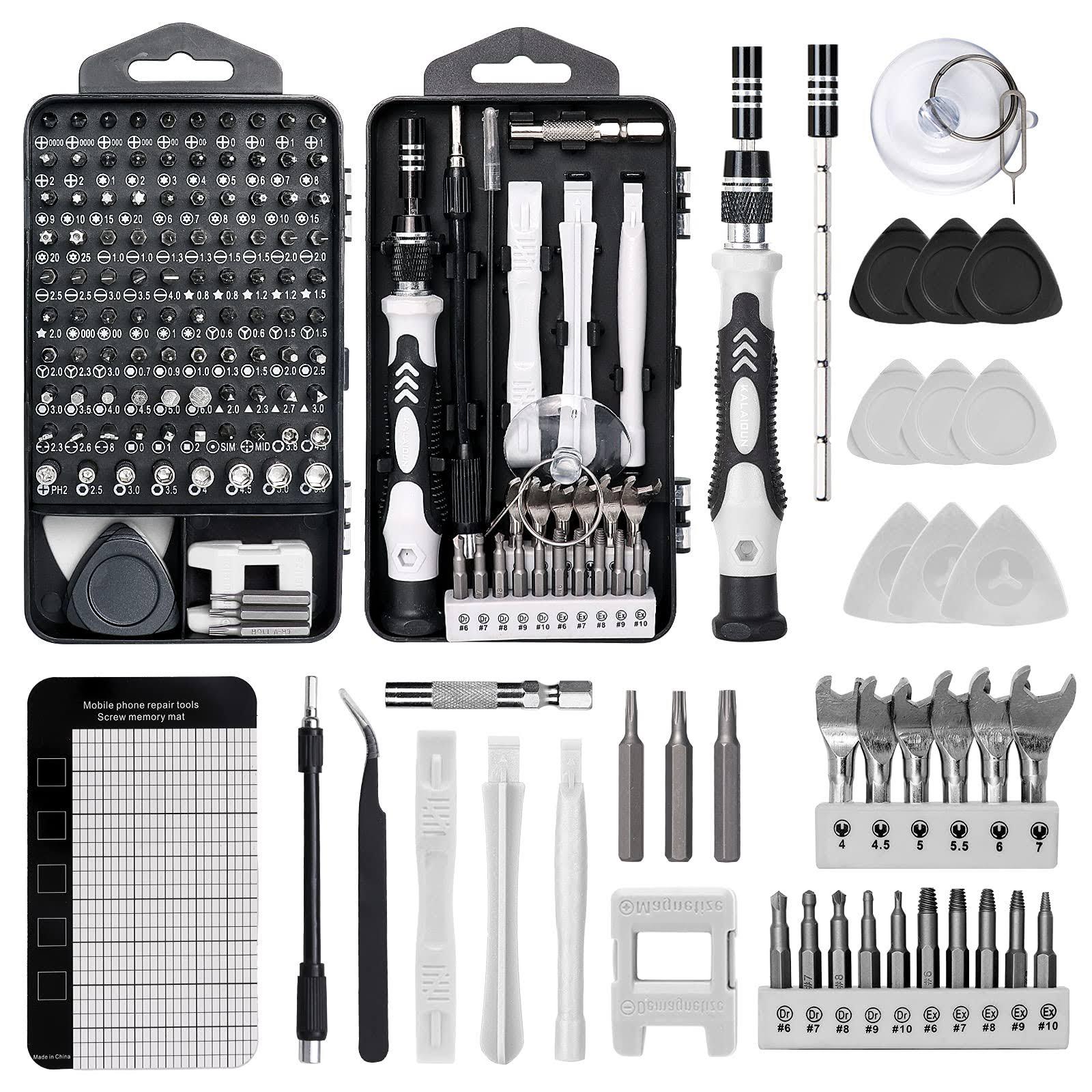 Trusa 117 unelte de precizie, chei TORX, capete interschimbabile