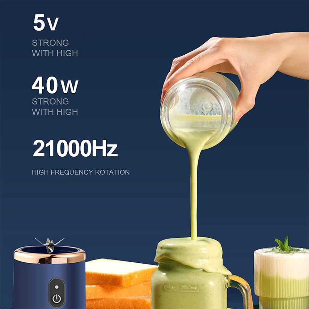 Blender electric portabil, 400 ml, Shake2Go