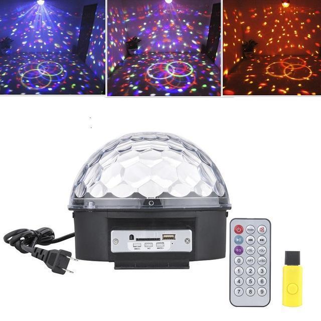 Proiector Disco Led Magic Ball Light, Redare Audio MP3 