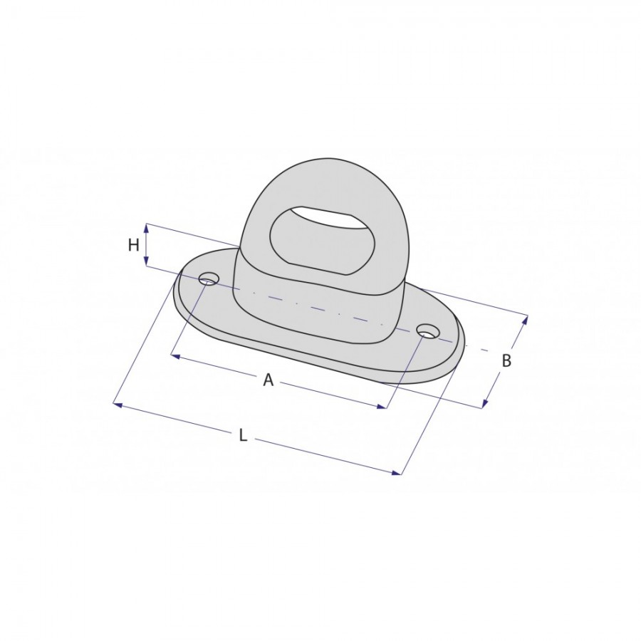 Kit montare folie terase: 40 bride rotative si 40 capse metalice