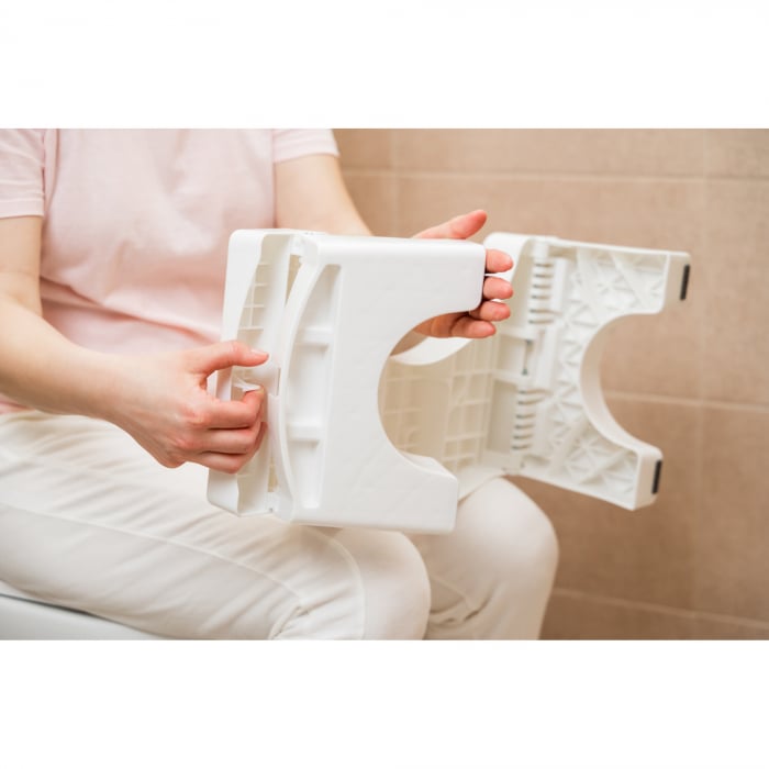 Taburet fiziologic pliabil pentru toaleta