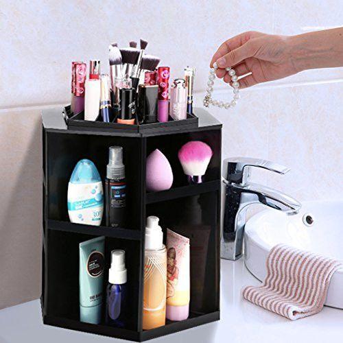 Oferta 1+1 | Suport rotativ cosmetice, rotire 360 grade