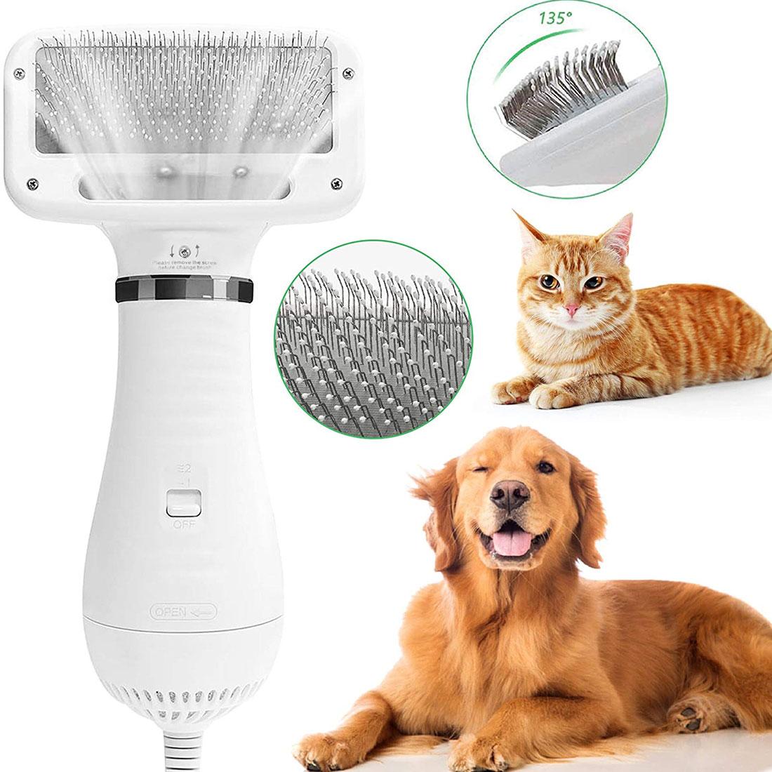 Perie cu uscator de par pentru animale, Pet Grooming Dryer