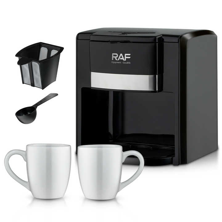 Espressor cafea, 2 cani simultan, RAF 420 ml 