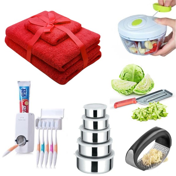 Set 6 articole pentru casa, Mega Pack 99 lei