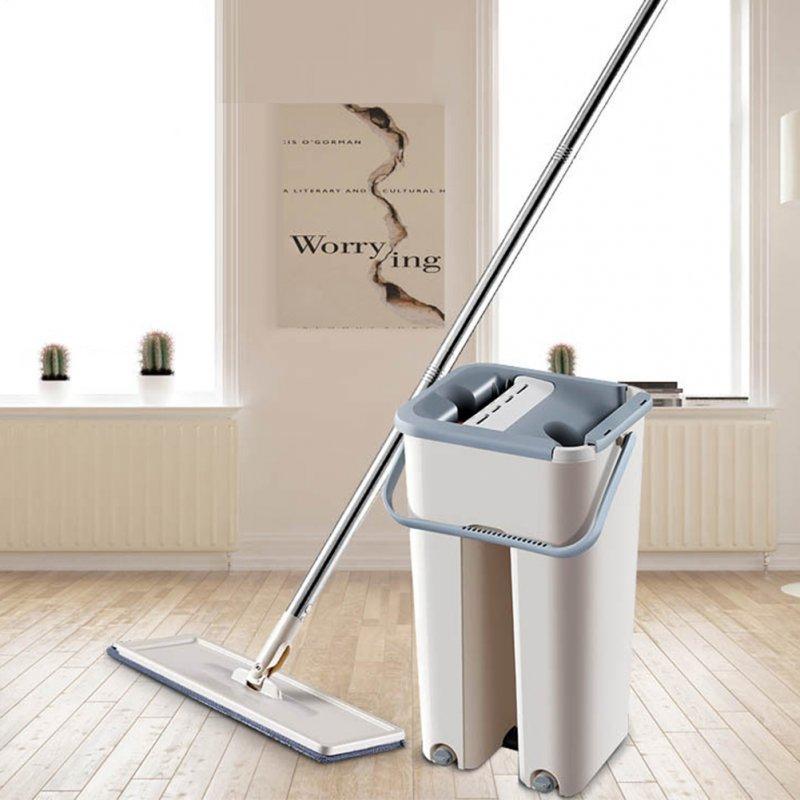 Sistem de curatare Flat Mop, mop pliabil cu galeata