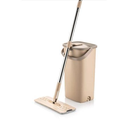 Sistem de curatare Flat Mop, mop pliabil cu galeata