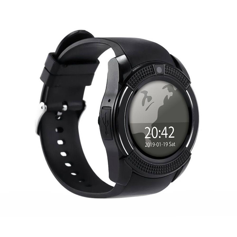 Ceas Smartwatch V8, Functie de apelare, SMS, Camera, Android