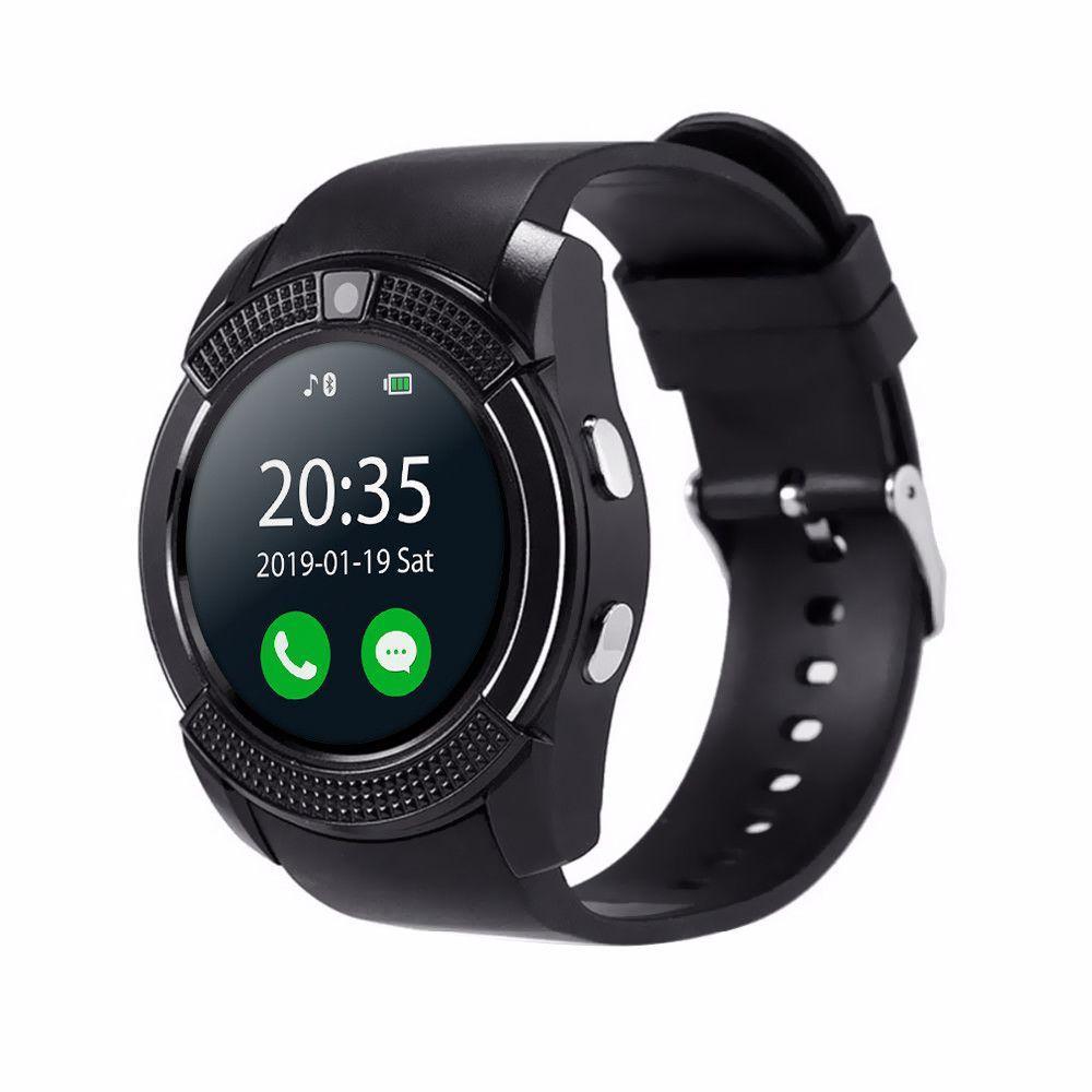 Ceas Smartwatch V8, Functie de apelare, SMS, Camera, Android