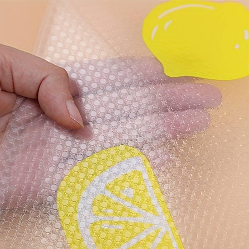 Set 2 x Folie din silicon pentru sertare, 45 x 200 cm, Lemons