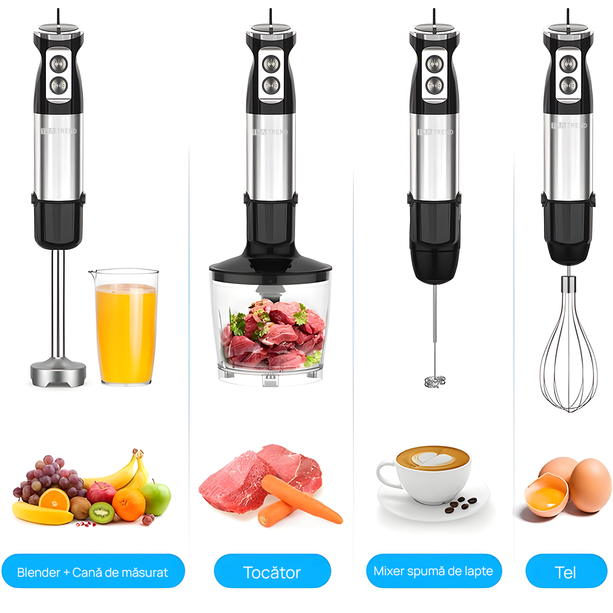Set Blender multifunctional 5 in 1 | ACL-340R