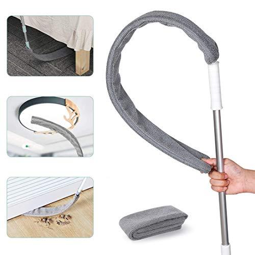 Set 3 x Ustensila retractabila pentru curatarea prafului in spatiile inguste