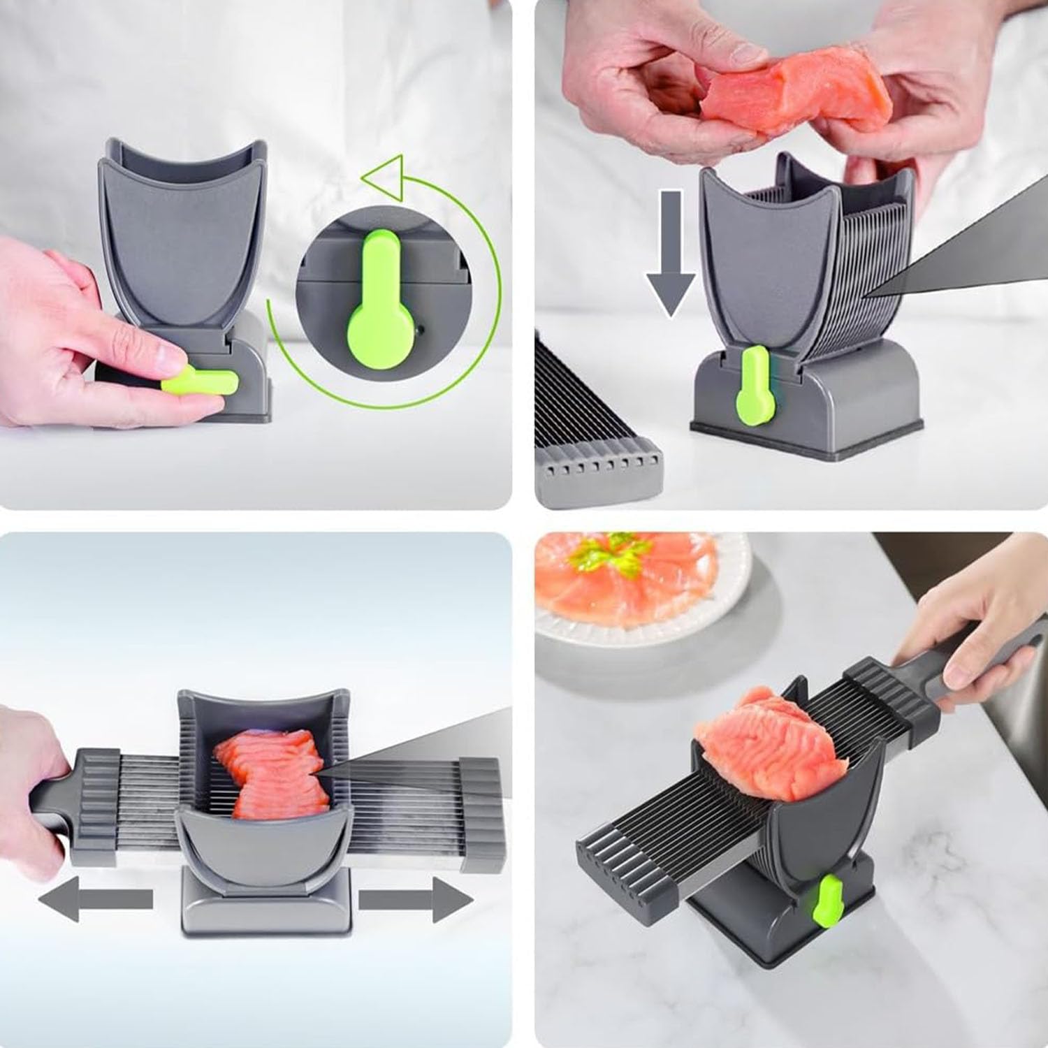 Dispozitiv feliat carne cruda, Grosime 2-4 mm