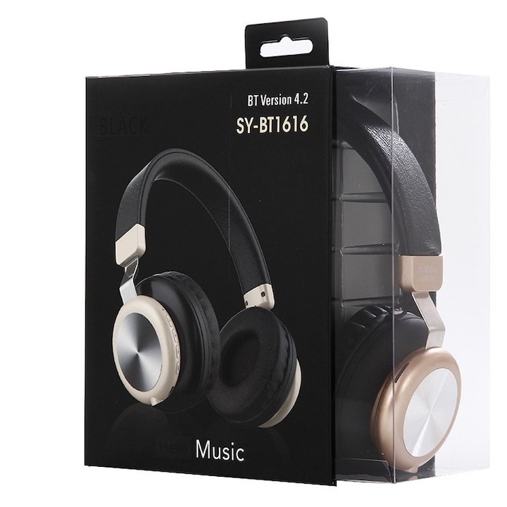 Casti Bluetooth Stereo Bass, SY-BT1616